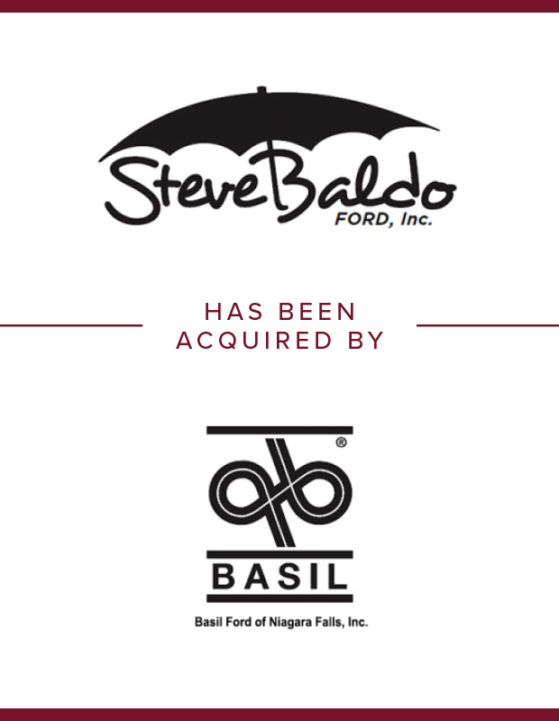 Steve Baldo Ford Inc Transaction Tombstone