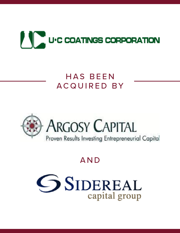 U-C Coatings Corporation Transaction Tombstone
